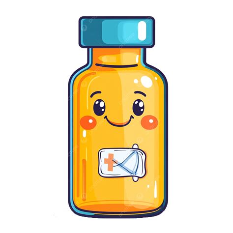 Medicine Bottle Cartoon