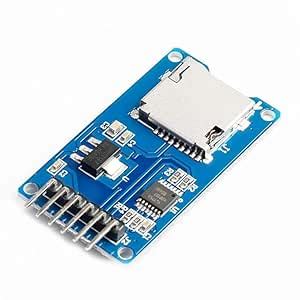 TESTIN ELECTRONICS SD Card Module Board Compatible with Arduino | Card ...
