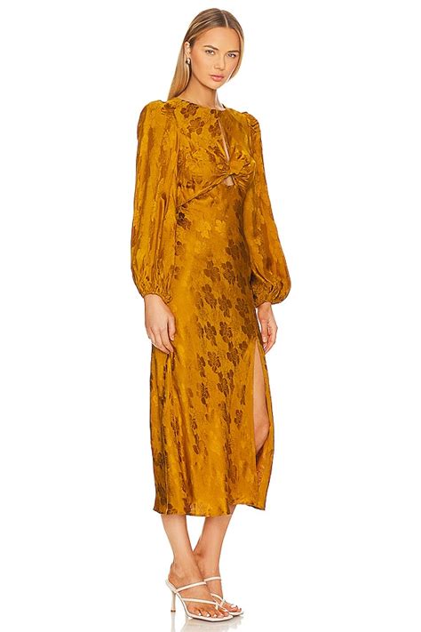 ASTR the Label Suzy Dress in Mustard | REVOLVE