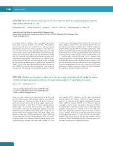 A multi-dimensional approach from seed-to-seed to understand and ...