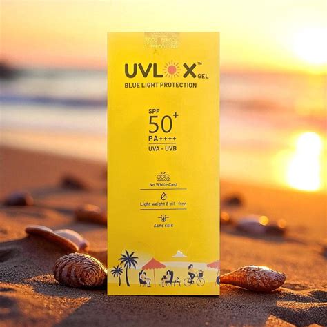 UVLOX Gel Blue Light Protection Sunscreen SPF 50+ PA++++ – Cosmosentials