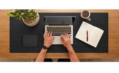 Aropana Vegan Leather Desk Mat, Mouse Pad Large, Computer Table Mat ...