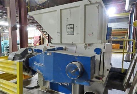 VECOPLAN SINGLE SHAFT SHREDDER MODEL VAZ1300S / VAZ 1300 S 100 HP ...