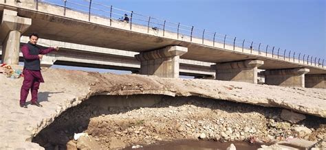 Danger lurks for commuters plying through Devika Bridge Vijaypur ...