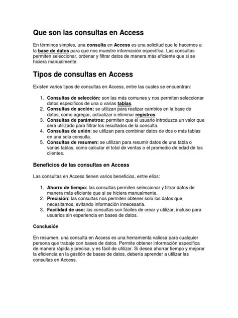 Consultas En Access 的图像结果
