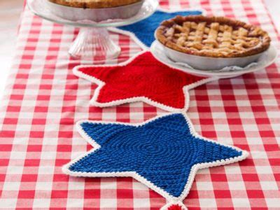 Image result for Star Table Runner Free Pattern