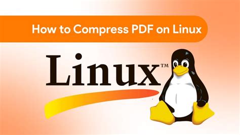 Image result for How to Compress PDF in Linux
