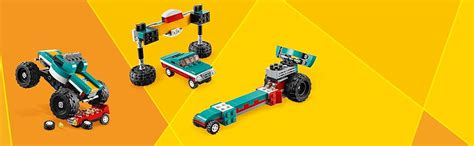 LEGO 31101 Creator 3in1 Monster Truck Demolition Car Toy - Muscle Car ...