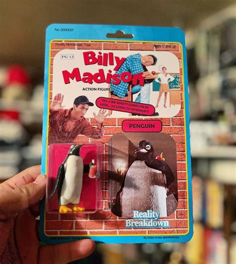 Made these Penguin and Sasquatch action figures from Billy Madison ...