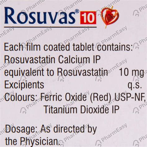 Rosuless 40 MG Tablet (15): Uses, Side Effects, Price & Dosage | PharmEasy