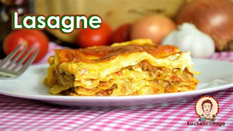 Lasagne einfach & unglaublich lecker   Rezept  