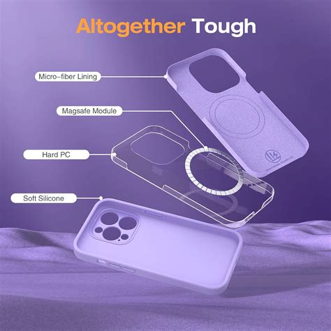 Buy LK for iPhone 14 Pro Max Case [Liquid Silicone] +2 Pack Tempered ...