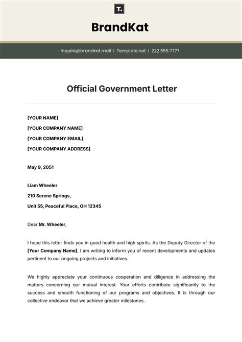 Official Letter Format 的图像结果