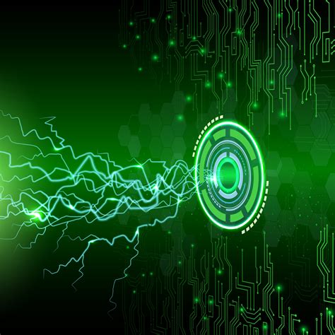 Abstract Technology Green Background Vector 的图像结果