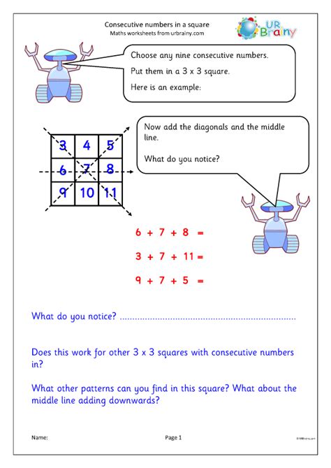 Image result for Consecutive Numbers Test