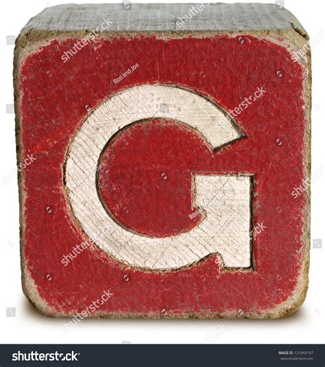 Photograph Wooden Block Letter G Stock Photo 121043197 | Shutterstock