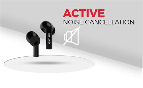 Buy Aiwa AT-X80FANC TWS Earbuds with Noise Reduction, Black at Reliance ...