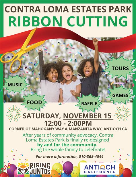 City of Antioch, Rising Juntos to celebrate Grand Reopening of Contra ...
