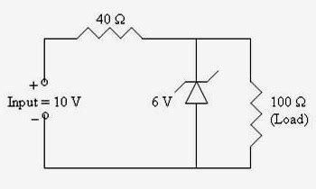 Physicsplus: Two Questions on Zener Diode Voltage Regulators
