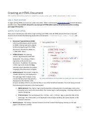 Creating HTML Documents Steps 的图像结果