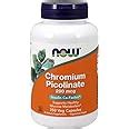 NOW Foods Chromium Picolinate 200mcg, 250 Capsules : Amazon.in: Health ...