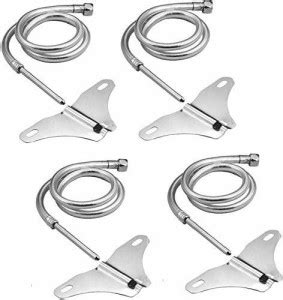 ACROME Butterfly Toilet Seat Jet Spray With Chrome Plated Tube (Pack of ...