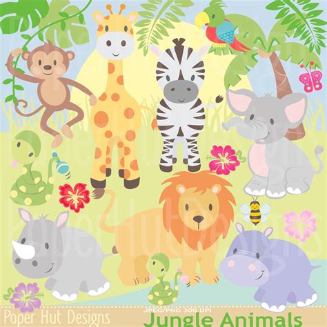 cute zoo animals clipart 10 free Cliparts | Download images on ...