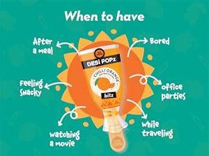 GO DESi Popz with Bitz - Chilli Orange Pop | Orange & Chilli Candy ...