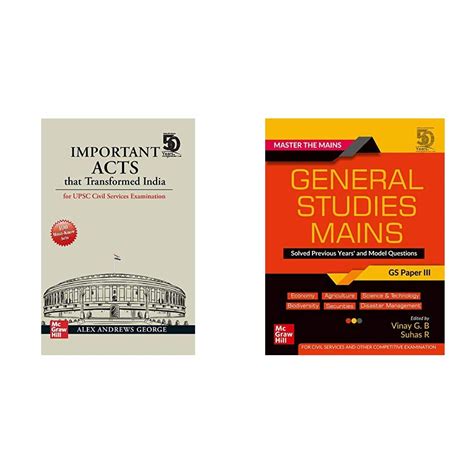 Buy Important Acts that Transformed India & Master The Mains, General ...