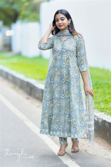 Elegant Cotton Salwar Kameez Suit For Office Wear