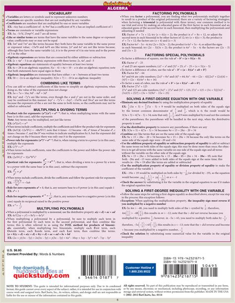 Math Study Guide 的图像结果