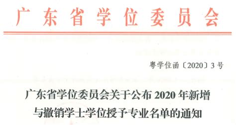 【喜讯】我校新增5个学士学位授予专业！