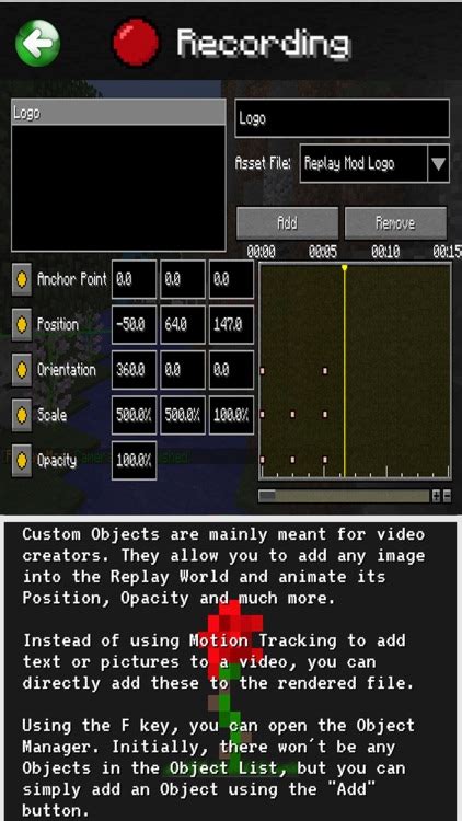 Image result for Minecraft Recording Mod