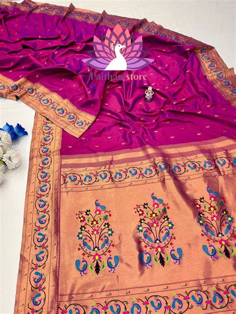 Buy Narayan Peth Saree Online - Traditional Saree – Paithanistore