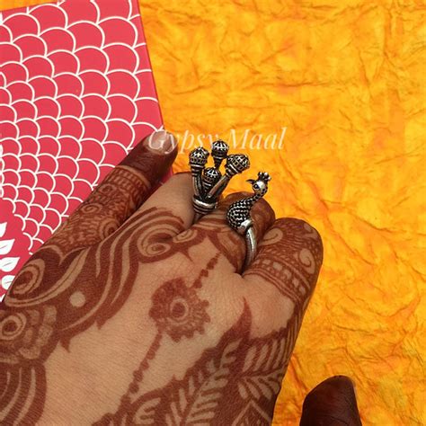 Classic Peacock Ring – Gypsy Maal