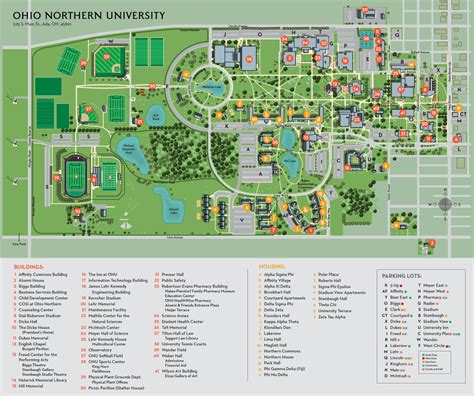 Ohio State University Campus Map | Maps Of Ohio