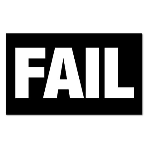 Image result for Fail Sign Sticker