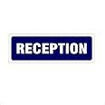 ARWY® car Sticker Reception Sign Board - for Office, Hospitals, Schools ...