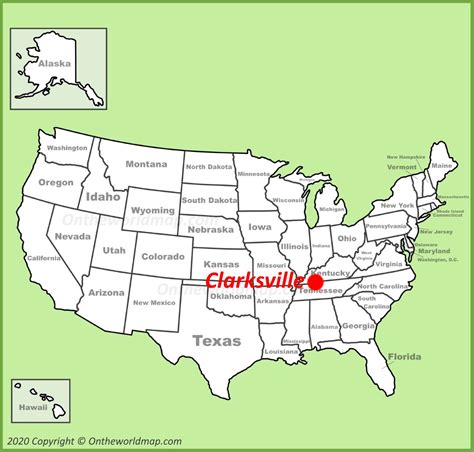Clarksville Map | Tennessee, U.S. | Discover Clarksville with Detailed Maps