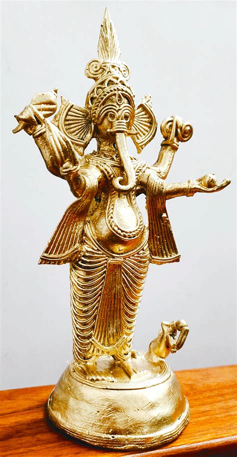 Dhokra Dokra Medium Ganesha Ganpati Bappa I Home Decor I Interior I Ha ...