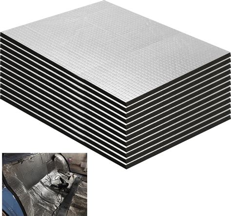 12 alfombrillas de aislamiento acústico de 250 x 180 x 5 mm ...