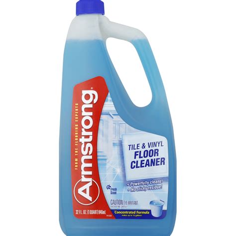 Armstrong Floor Cleaner, Tile & Vinyl, Concentrated Formula, Fresh ...