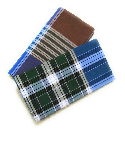 Cotton Colors Men's Cotton Checkered, Striped Lungi, Free Size ...