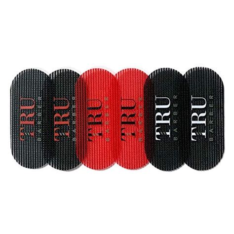 TRU BARBER Hair Grippers 3 Colors Bundle Pack of 6 Pcs For Men and ...