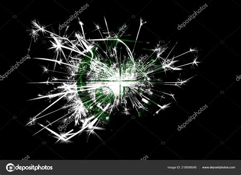 Pee Pee Township Ohio Fuegos Artificiales Bandera Brillante Año Nuevo ...