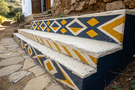 16+ Stylish Painted Concrete Steps Ideas