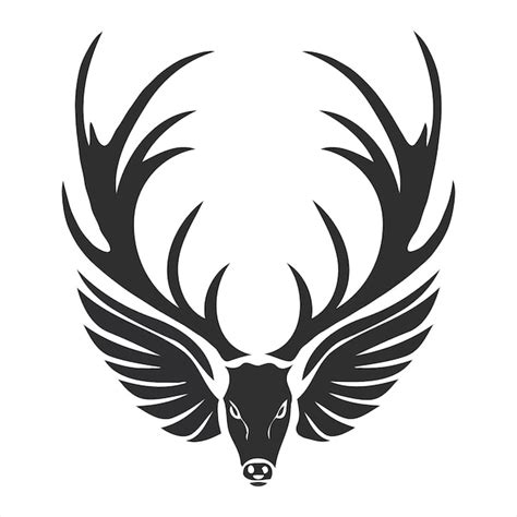 Animal deer logo illustration | Premium Vector