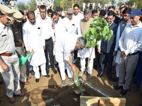 Union Minister Bhupender Yadav launches Aravalli Green Wall Project