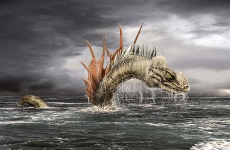 Download Fantasy Sea Monster HD Wallpaper