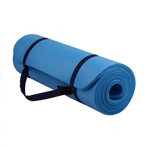 Non Slip Yoga Mat 10mm Multi Functional Tasteless Thick Nbr ...